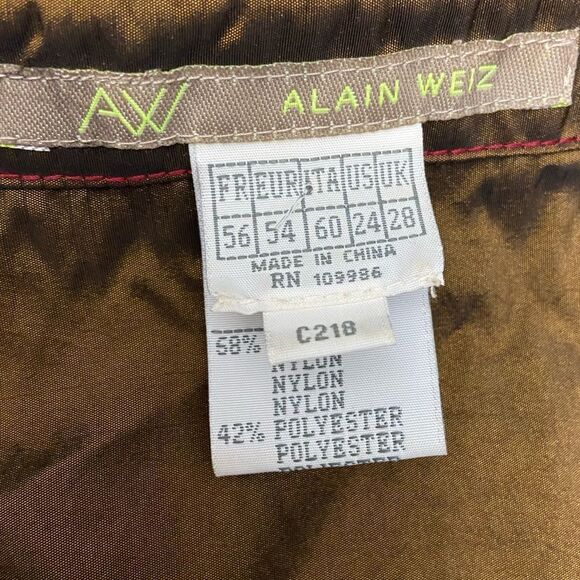 Alain Weiz Sheer Front Silk Button Down Tunic - Picture 5 of 13